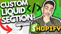 build and customize shopify store with shopify liquid code