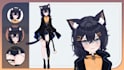 design live2d vtuber model, vtuber rigging, vtuber commission, anime vtuber