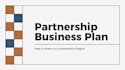 write a professional business plan for partnership with financial plan