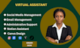 be your executive virtual assistant notion expert and canva designer