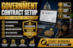 dollc registration, ein, sam gov registration, uei, government contracts setup