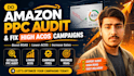 do amazon PPC audit and fix high acos campaigns