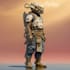 sci fi character illustration or sci fi character