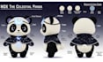 do plushie reference sheet tech pack custom stuffed animal toy ych concept art