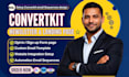 setup convertkit email sequence convertkit newsletter kit landing page expert