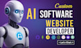 do ai chatbot development, custom chatbot development, ai website