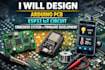 design arduino pcb, esp32 iot circuit, embedded system, firmware development