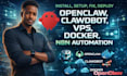 install fix deploy open claw vps setup clawdbot docker n8n automation claude ai