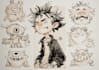 design creative wall art, doodle, decals, murals, canvas