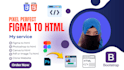 convert figma to HTML CSS bootstrap responsive