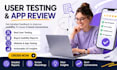 do user testing website testing iphone ipad QA android apps testing UX feedback