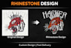 create rhinestone t shirt designs