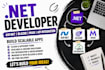 develop asp dot net core, blazor, razor, maui apps with api integration