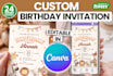 design editable birthday invitations in canva
