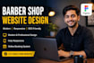 build modern barber website