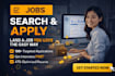 do tailored remote onsite job application, reverse recruiter search and apply