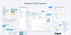 create clean and modern UI UX systems