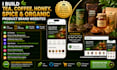 build organic brand website with free ai chatbot and app for all devices