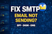 fix SMTP email delivery and configure linux server spf dkim dns