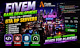 develop custom fivem server scripts fix bugs and optimize your gta rp