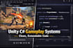 do unity c sharp gameplay systems