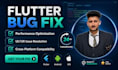 fix flutter app bugs, UI bugs and responsive issues
