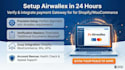 set up airwallex payment gateway and integrate it with shopify or woocommerce