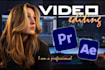 do professional video edit, social media editing