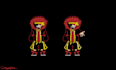 draw you as a custom undertale sprite