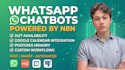 build whatsapp chatbot with evolution API and n8n automation