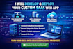 make any saas app and deploy
