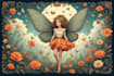 create a classical vintage fairy tale illustration
