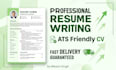 write an ats friendly resume CV and cover letter that helps you get shortlisted