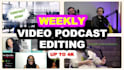 do professional podcast video editing fast