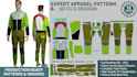 do apparel pattern making, 3d visualization, and fabric consumption