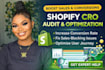 do shopify cro audit, ecommerce cro, optimize your store to boost conversions