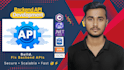 build secure and fast backend apis with database