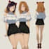 draw character reference sheet concept art