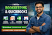do bookkeeping and accounting in excel and erp