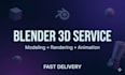 create and render your blender 3d project