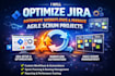 optimize jira, automate workflows, and manage agile scrum projects