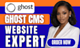 build ghost cms blog ghost website clone or migrate ghost newsletter