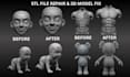 professionally repair stl file edit redesign prepare for 3d printing