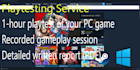 playtest your game and record a video for you