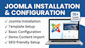 install and configure joomla website professionally