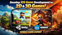 develop unity game mobile game development android ios 2d 3d