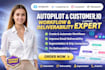 setup email campaign, automate workflow, fix deliverability on moosend, intercom