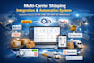 integrate dhl fedex ups shiprocket easyship shipping API automation