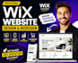 do wix website design, redesign business wix website, website development