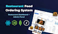develop food ordering web app with restaurant dashboard